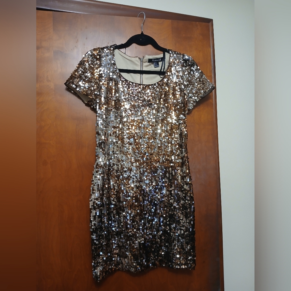 Holiday Sequined Dress